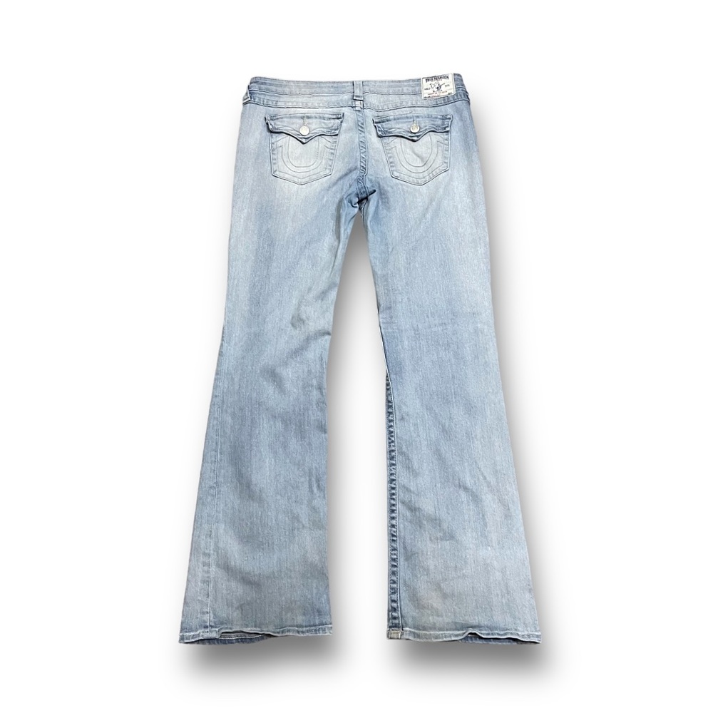 COPY - True Religion Men's Bootcut Flap Pocket Light Wash Jeans 

Size 34 x 33